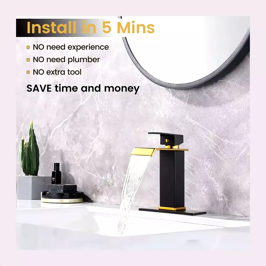 Waterfall bathroom Faucet