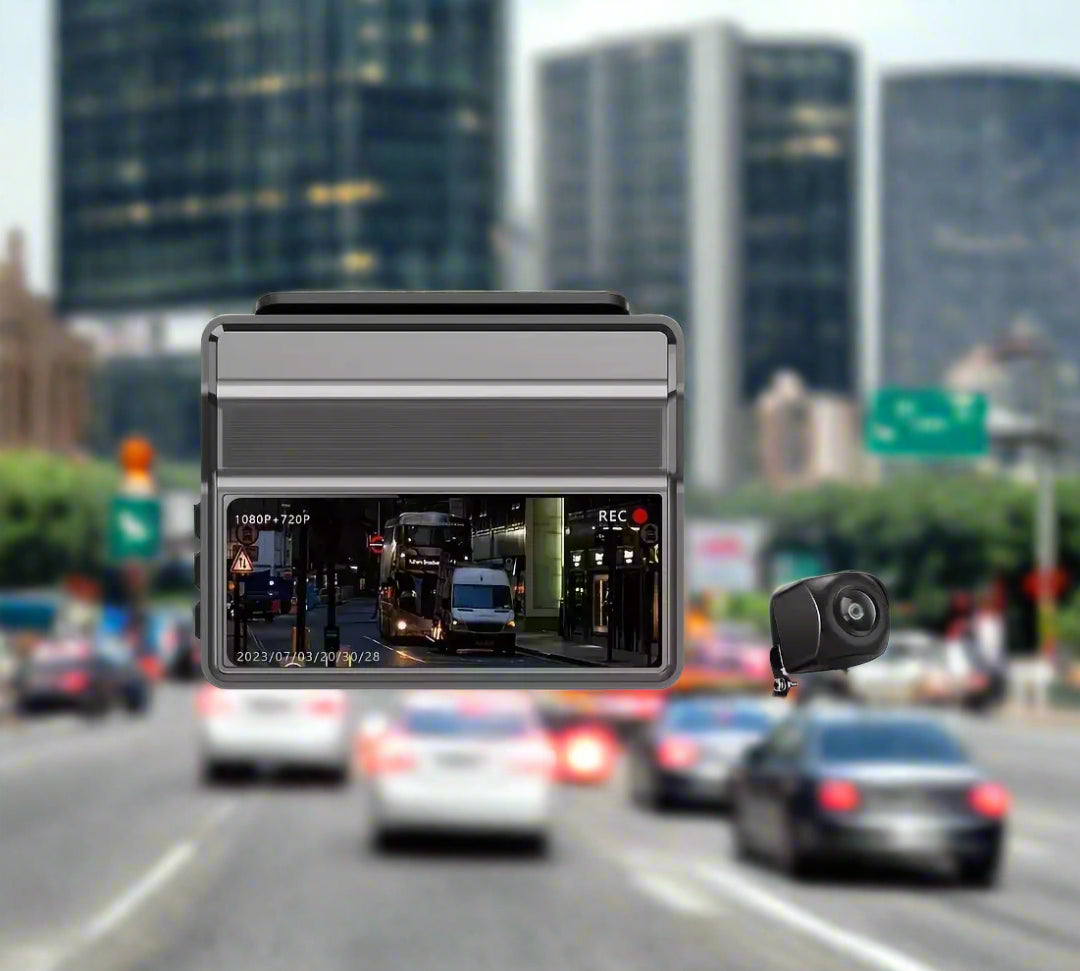 Vehicle Dual lens camara 3.16" DVR