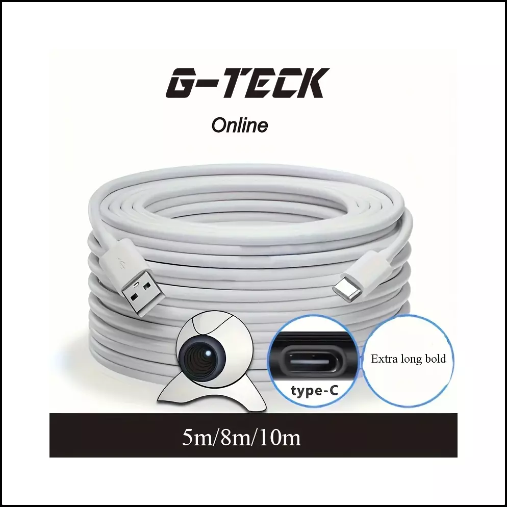 26 ft security HD camera power cable USB/ Type C
