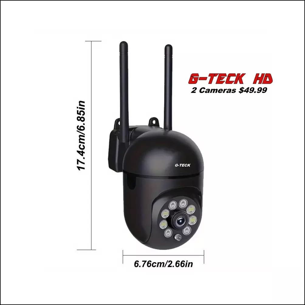 2 Cloud storage wireless cameras (WIFI)
