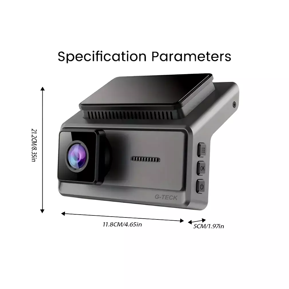 Vehicle Dual lens camara 3.16" DVR