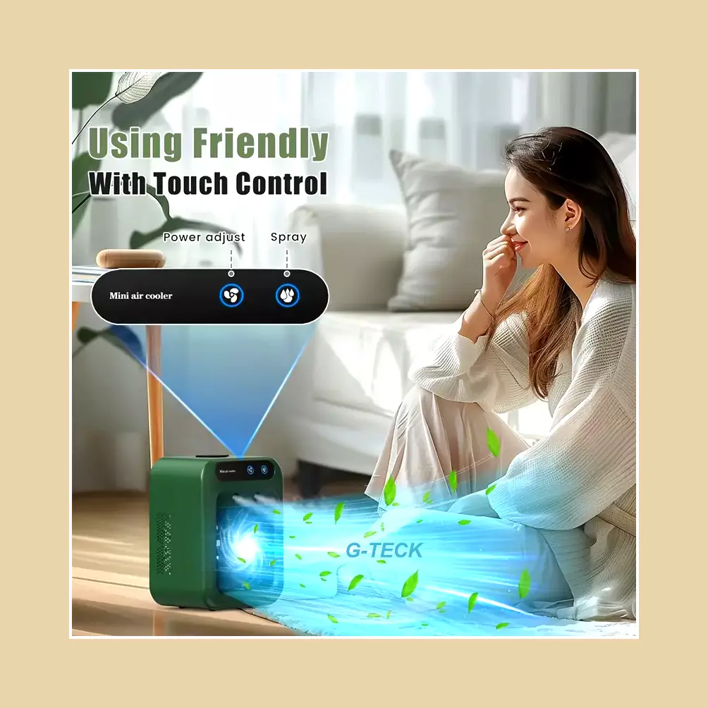 Air cooler A/C with humidifier