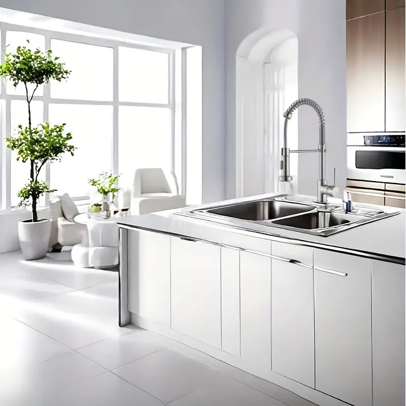Kitchen and laundry faucets