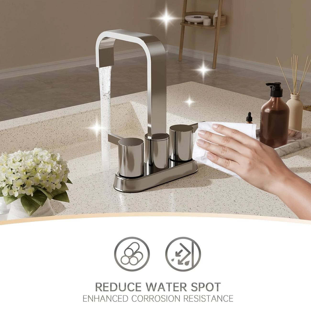 Luxury Waterfall bathroom faucet