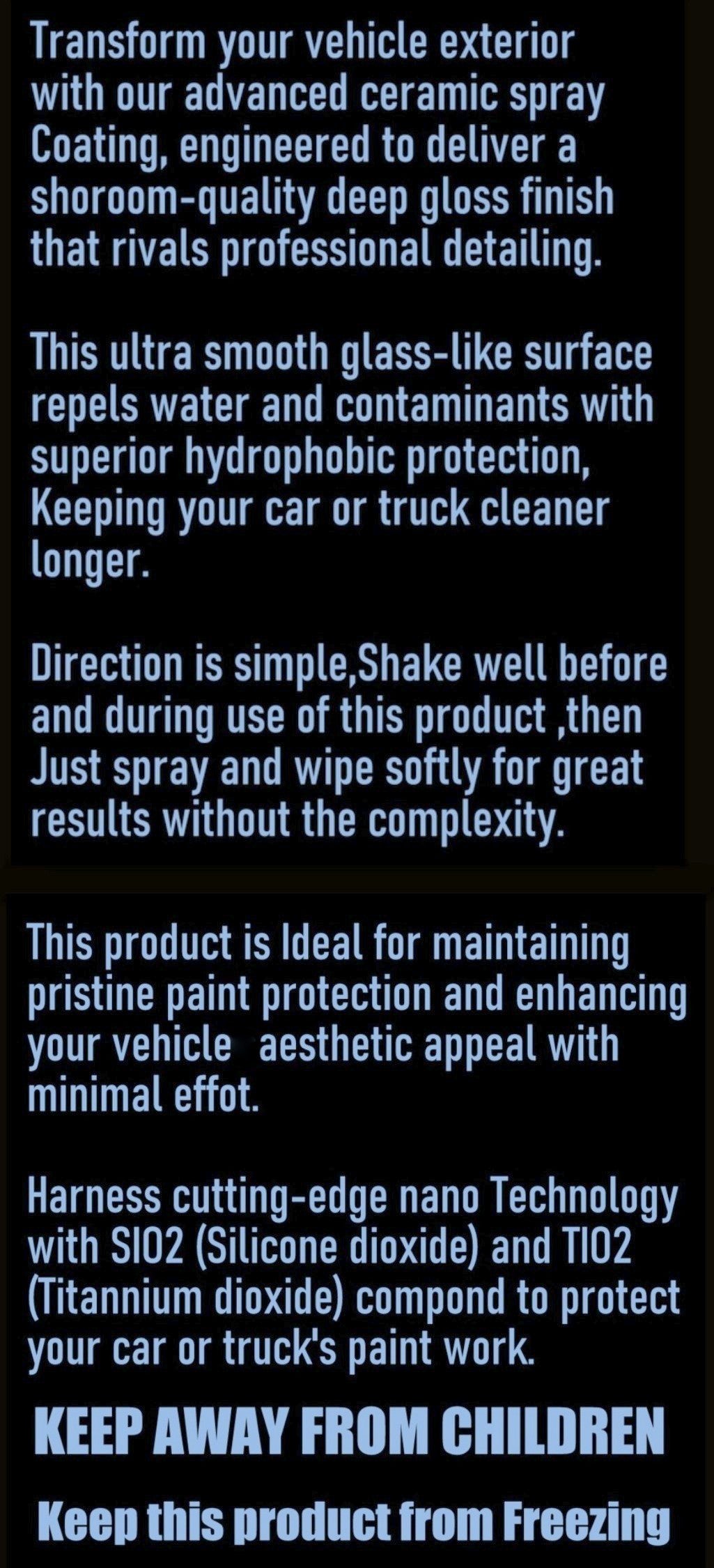 G-Teck car and truck ceramic coating