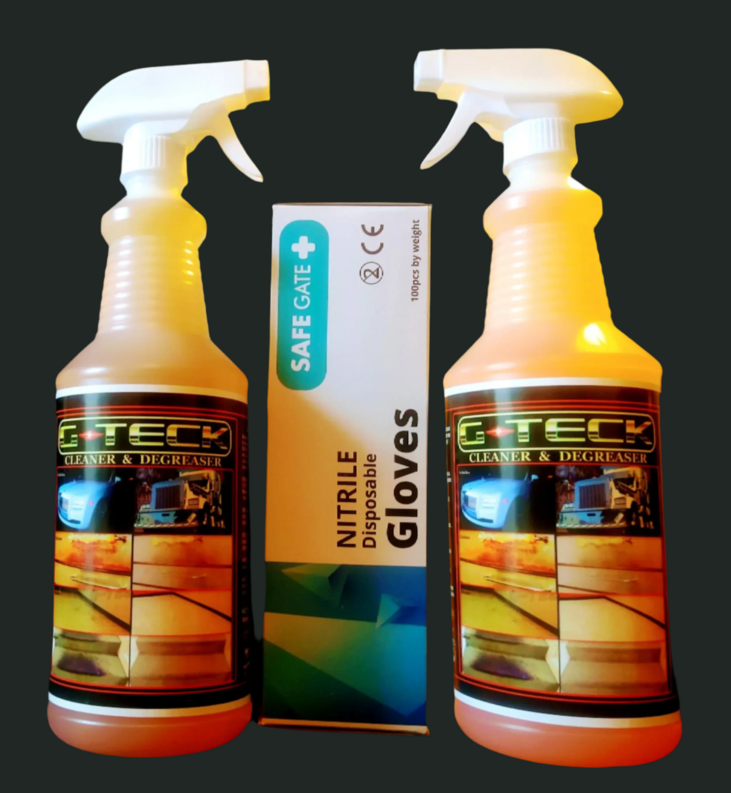 2-32oz Spray + Nitrile Glove Deal