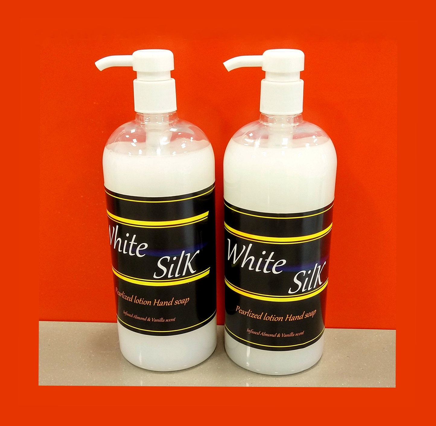 White Silk lotion hand soap