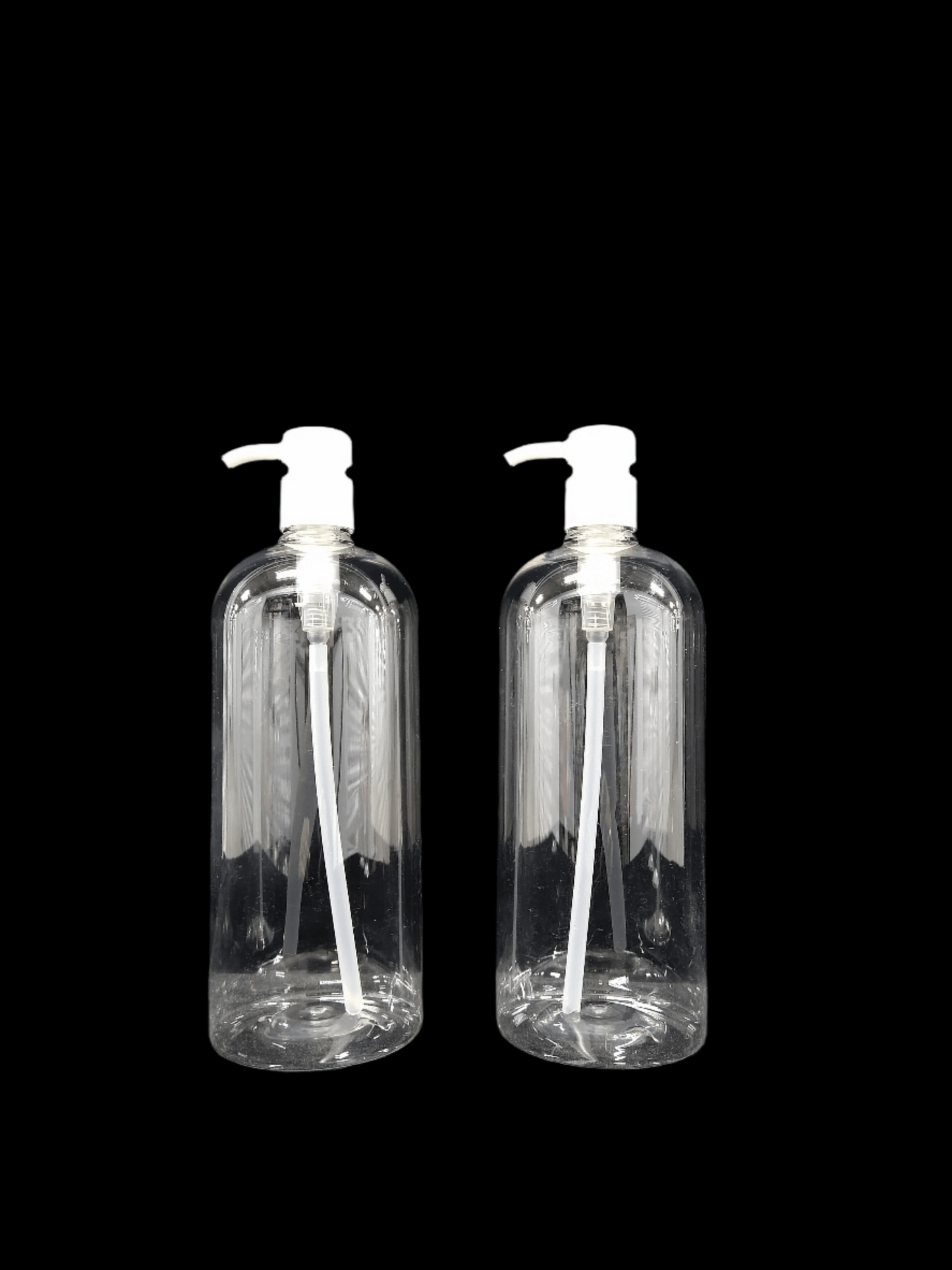 32 oz Clear empty Pet bottle with pump