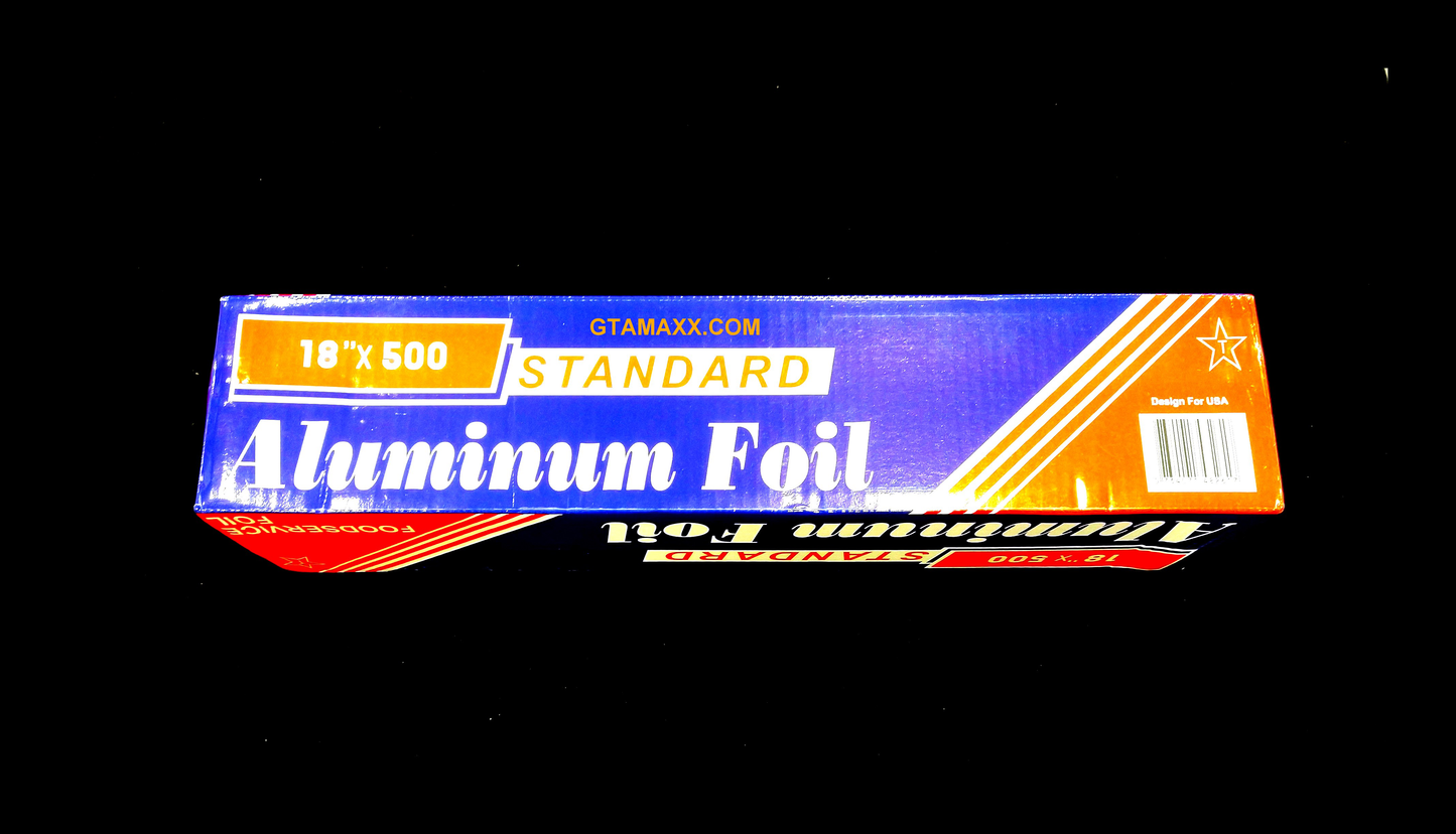 Standard HD Aluminum foil 18x500 ft
