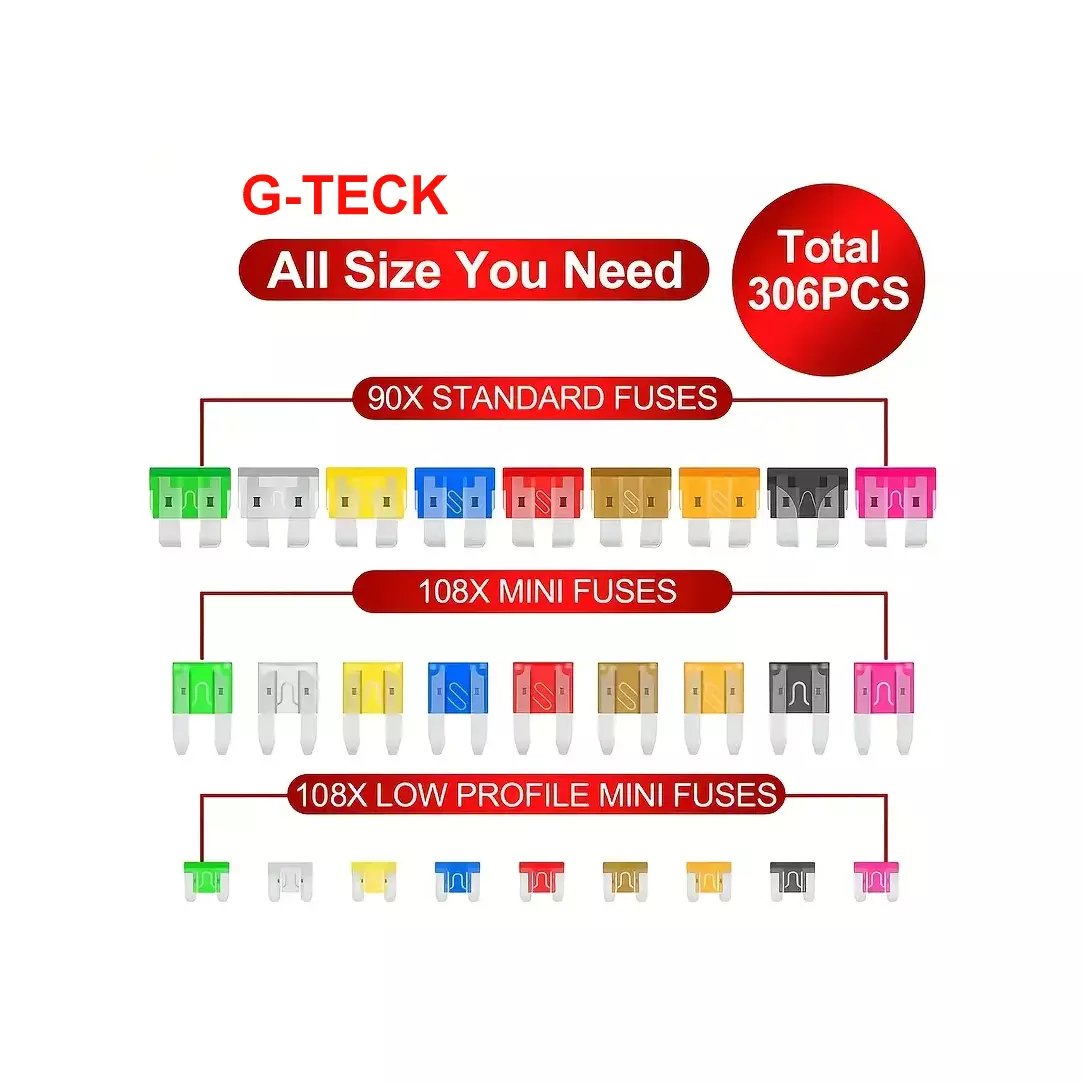 306 Truck/Cars/ Motorcycle/Boat Fuses
