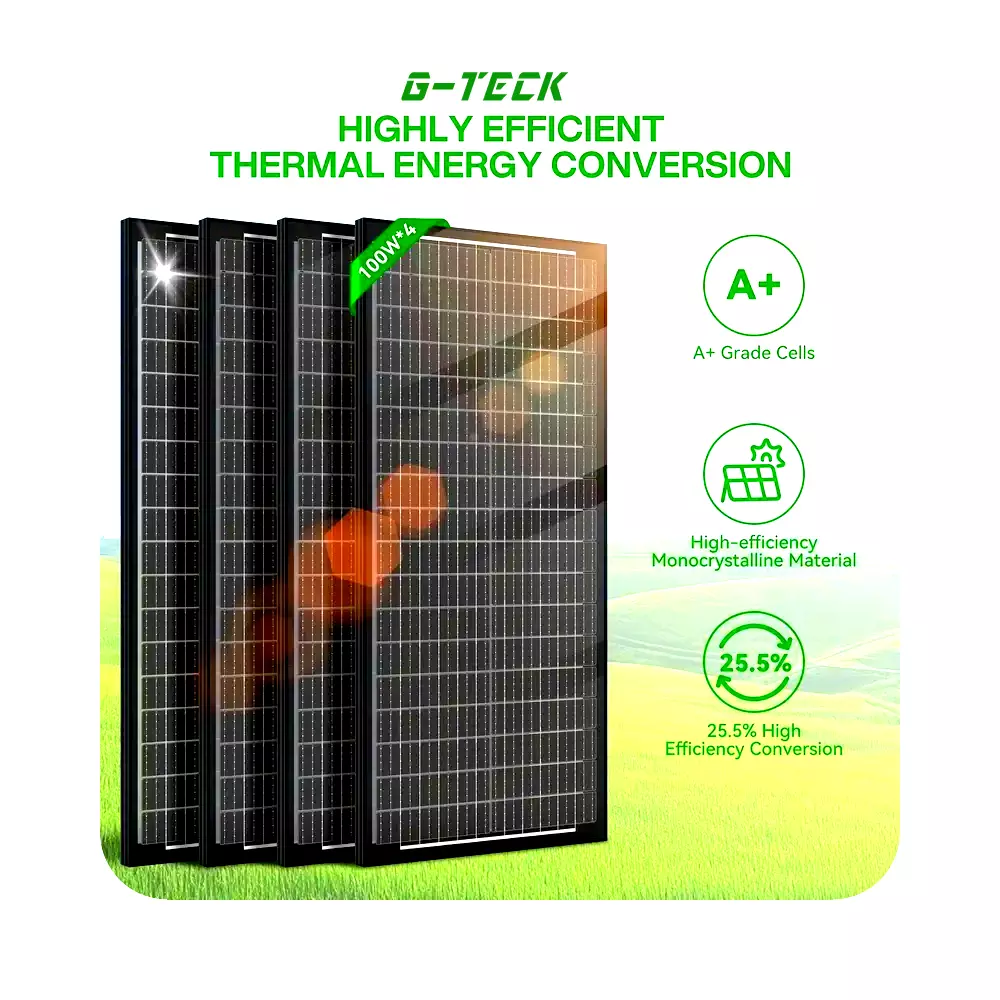 Monocrystalline Double sided solar panels
