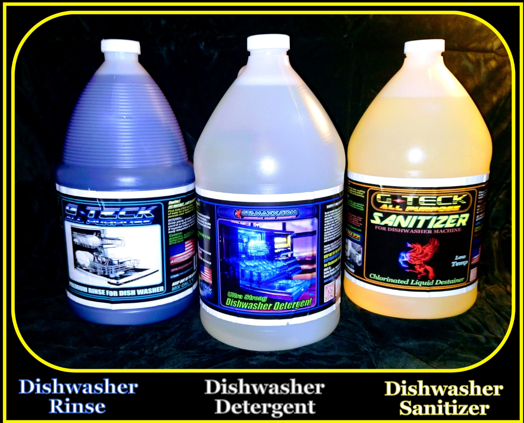 GTA Dishwasher Machine Liquids