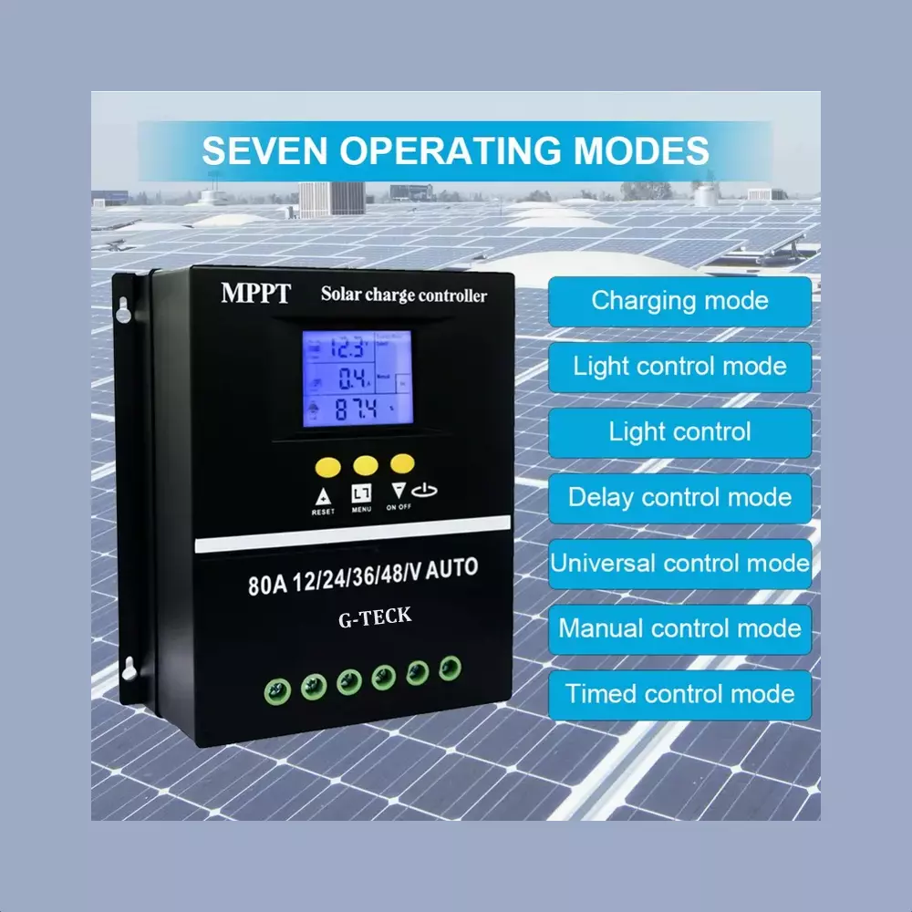 Teck Solar 100A watts solar controller – G Teck Max