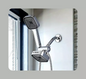 shower head with handheld shower