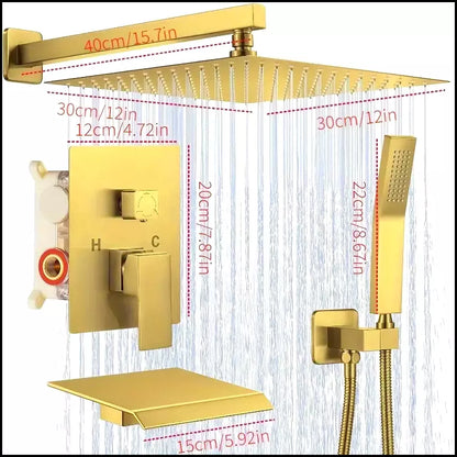 4-Piece Shower System