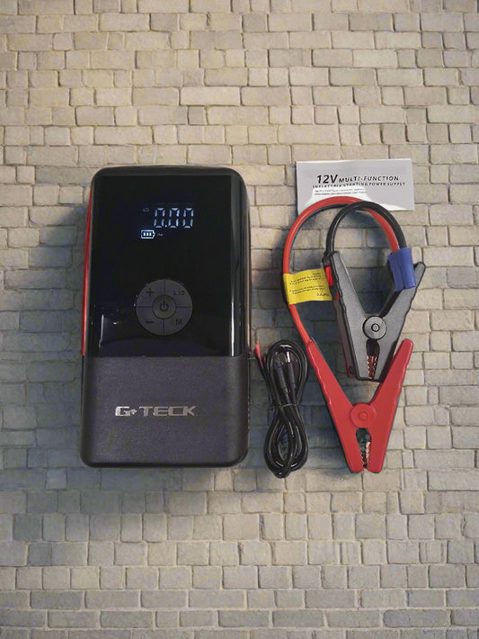 G-TECK Battery car jumper and air compressor