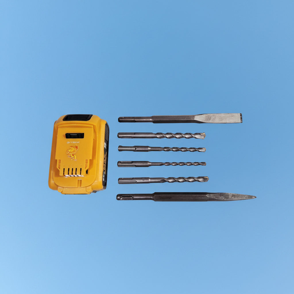 Battery and bits