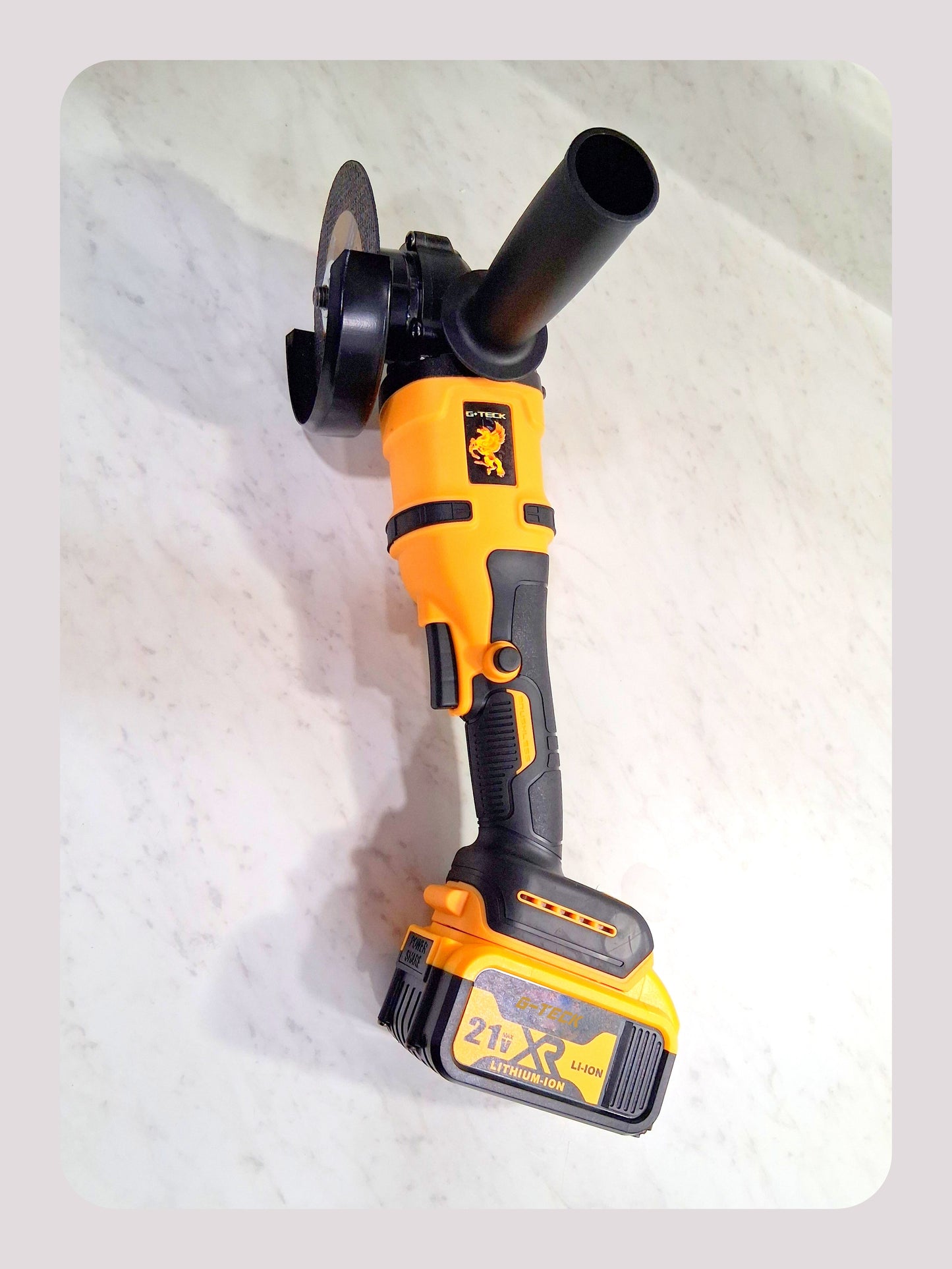 21 Volt Brushless motor Angle Grinder (Battery included)