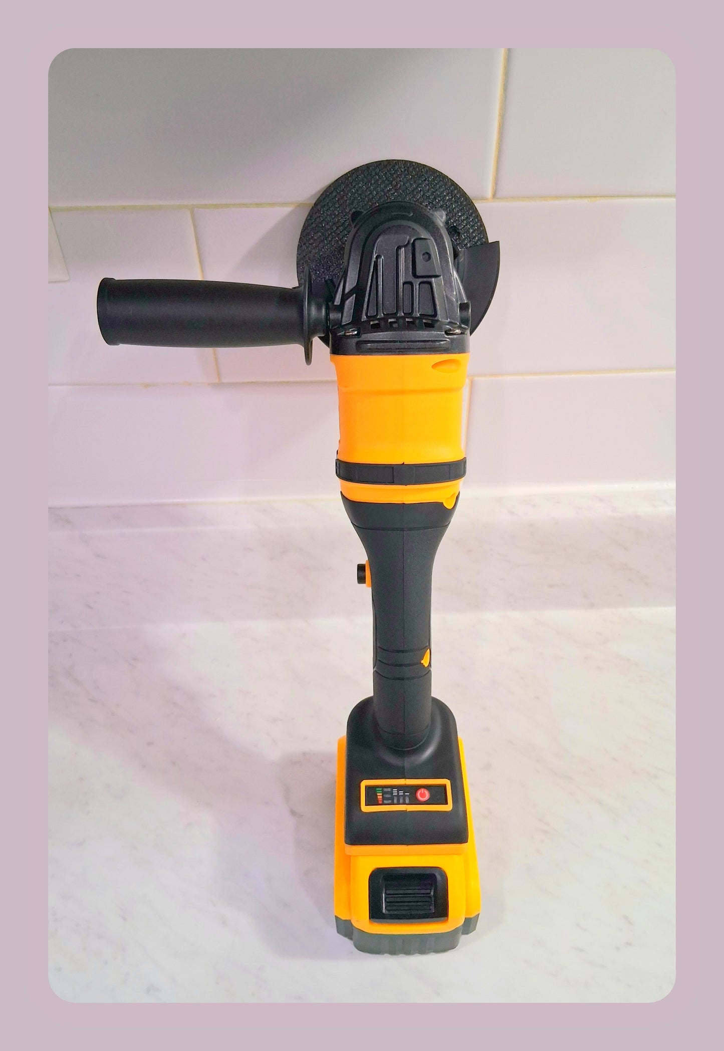 21 Volt Brushless motor Angle Grinder (Battery included)