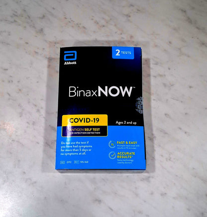 2 / BinaxNOW ANTIGEN Test kits
