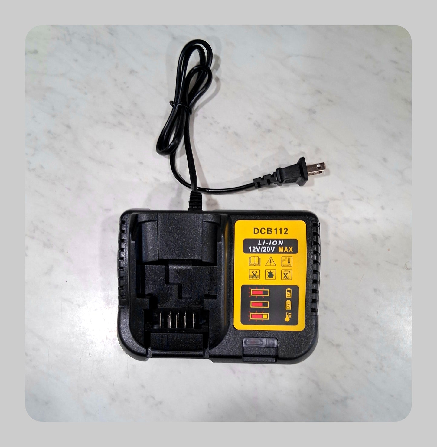 Dewalt compatible battery charger by G-TECK