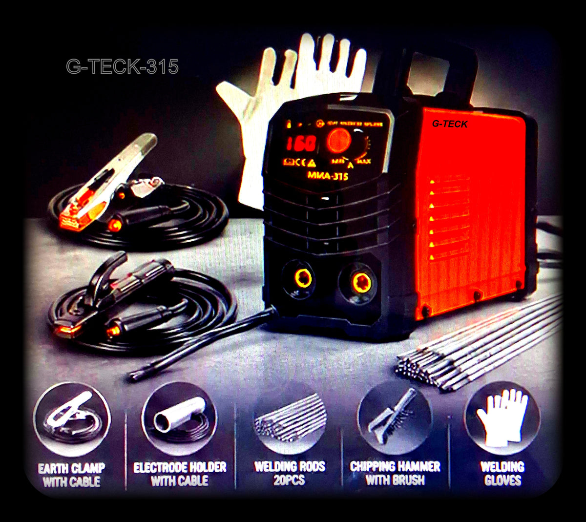 Portable stick welding MMA-315