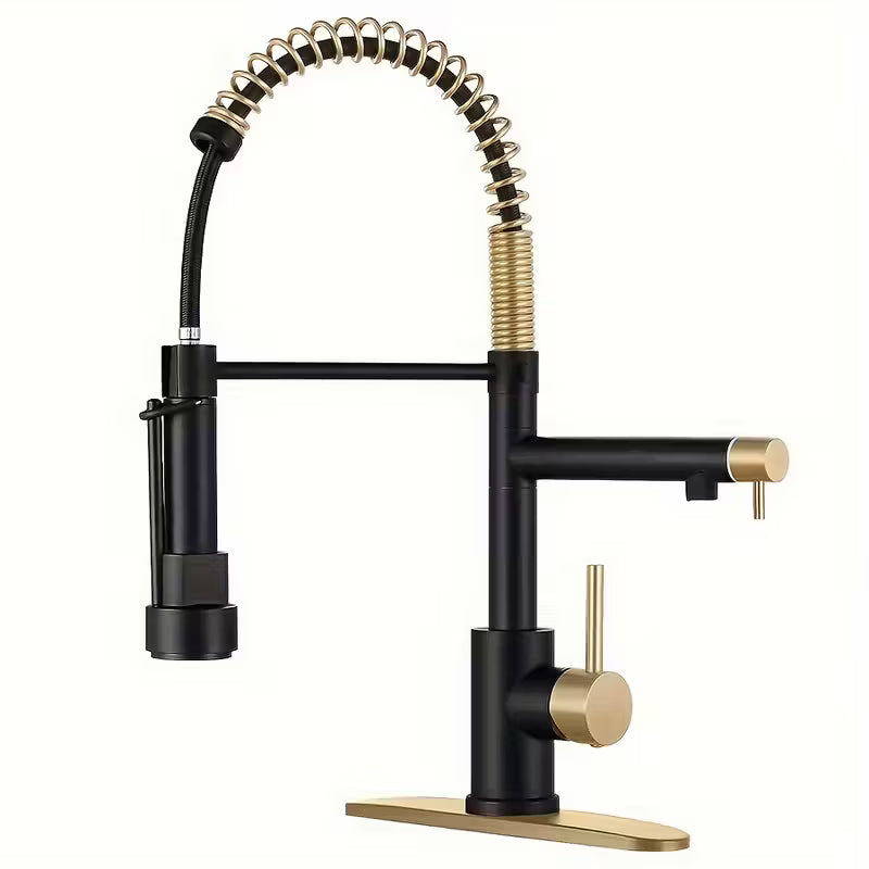 Modern G-Teck faucets Gold and Black