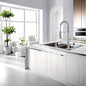 Kitchen and laundry faucets