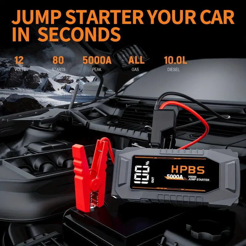 Truck & Vehicle battery jump starter