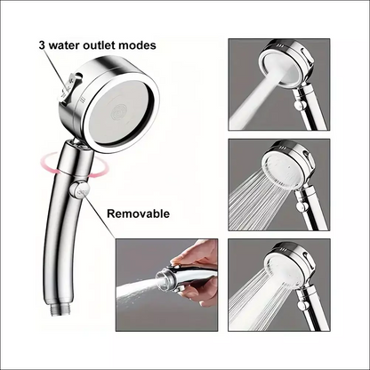 Adjustable Rain fall showerhead and Handheld