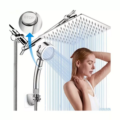 Adjustable Rain fall showerhead and Handheld