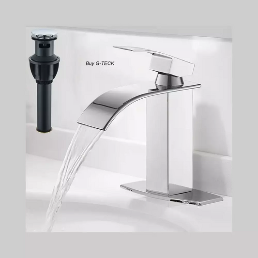 Bathroom waterfall modern faucet