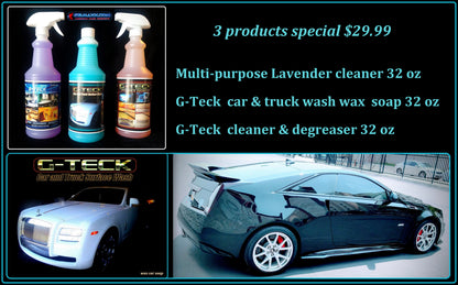 Vehicle detailing shampoo for cars and trucks