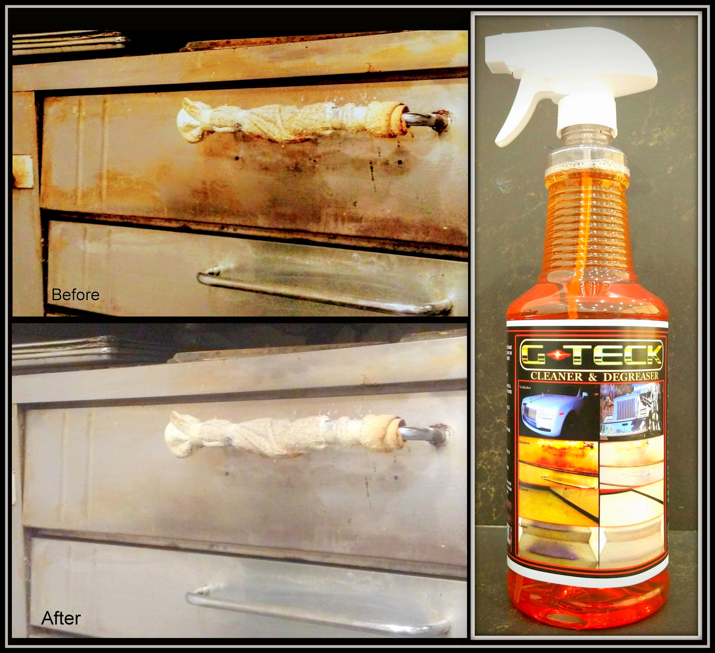 3/32 oz LIMPIADOR Y DESENGRASANTE G TECK