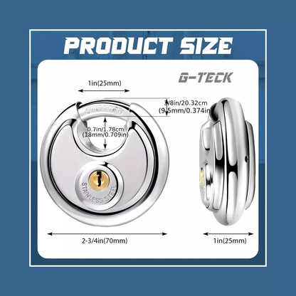 One pair Stainless steel padlocks