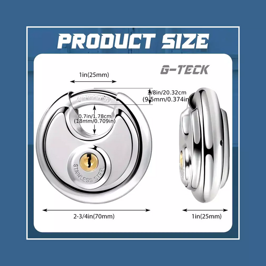 One pair Stainless steel padlocks