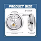 One pair Stainless steel padlocks