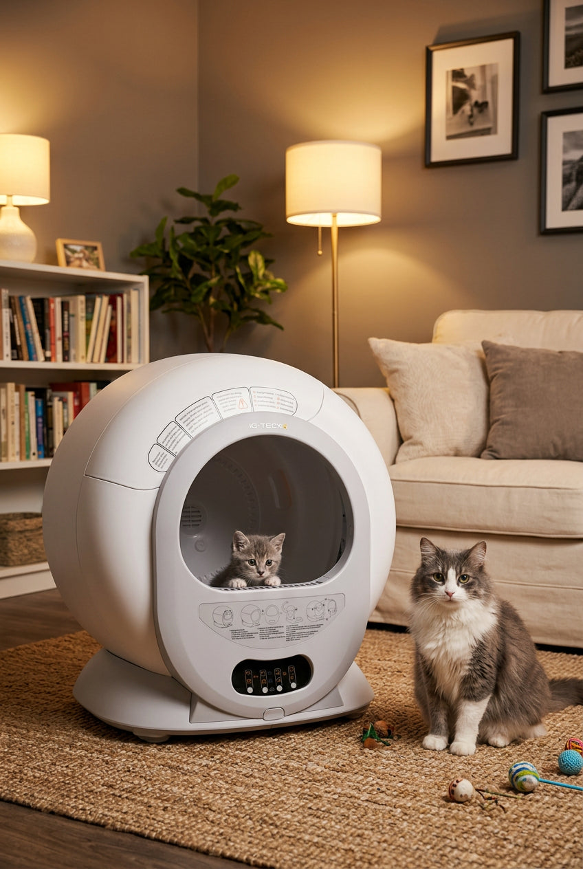 G Teck cat litterbox