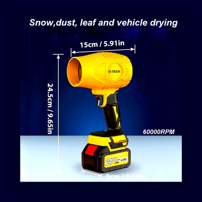60000RPM Turbo Blower and Vehicle dryer