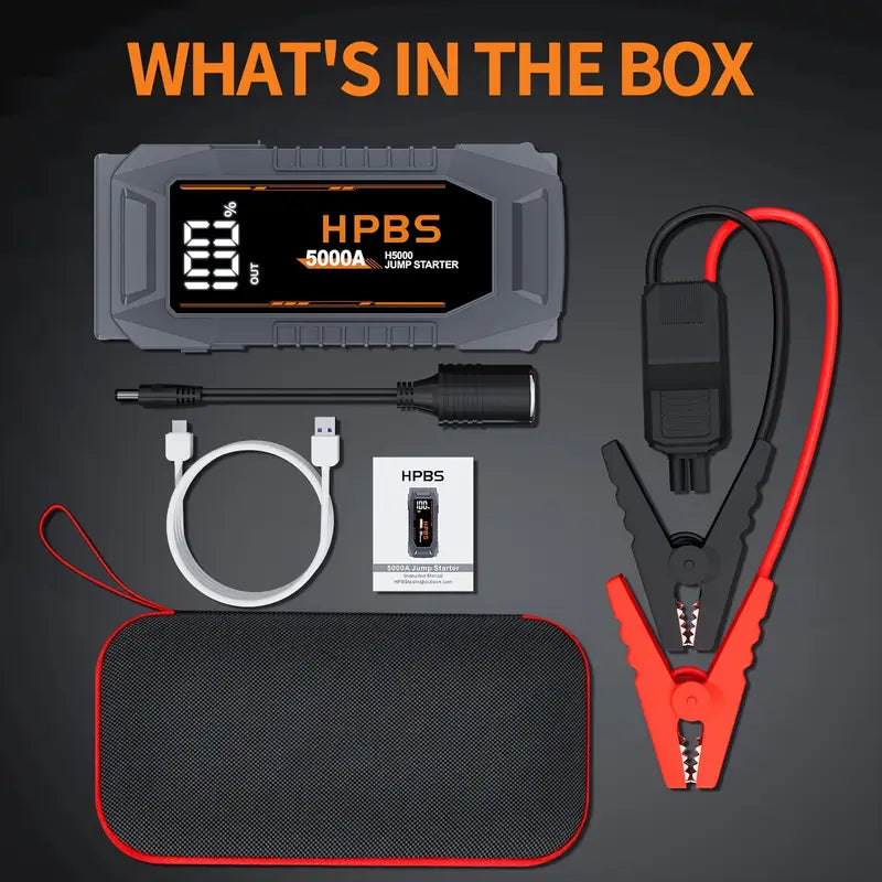 Truck & Vehicle battery jump starter