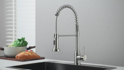 Kitchen and laundry faucets