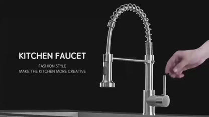 Kitchen and laundry faucets