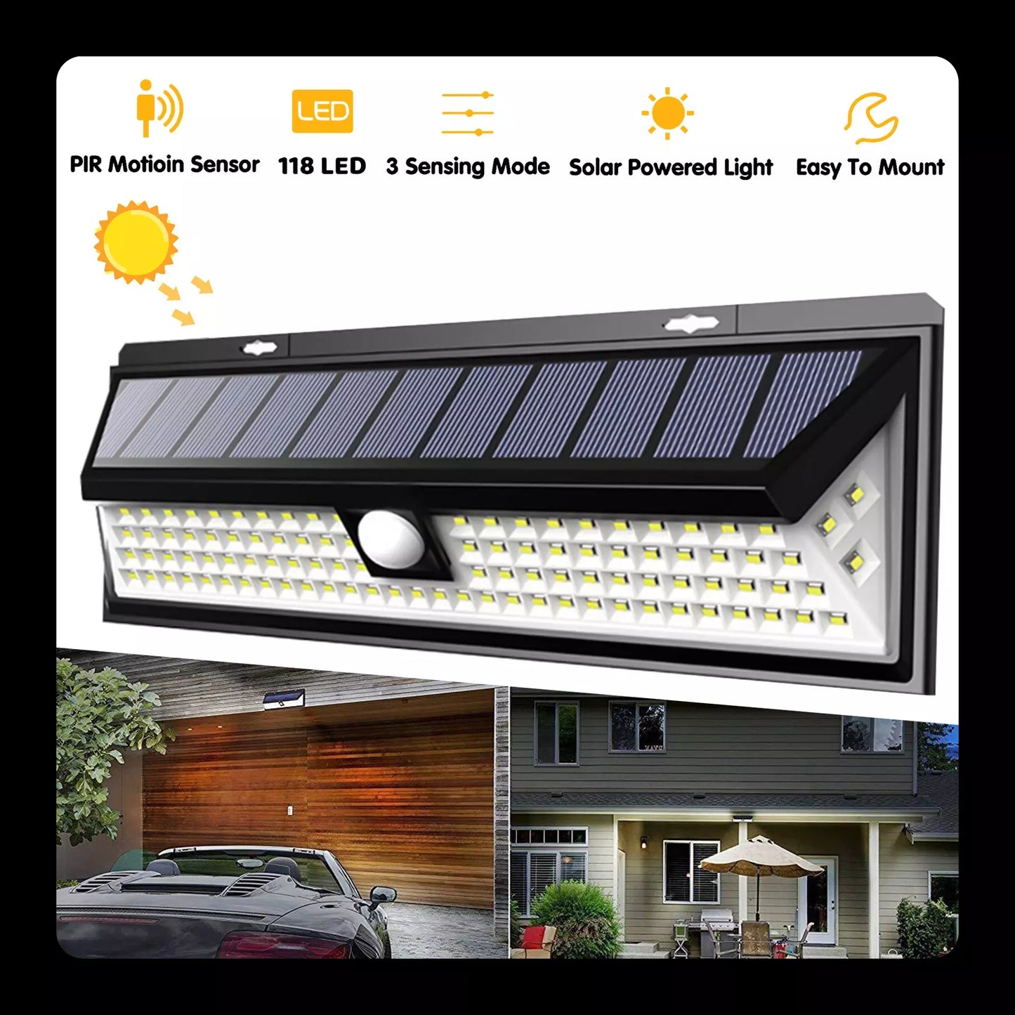 LED Outdoor solar Lamps