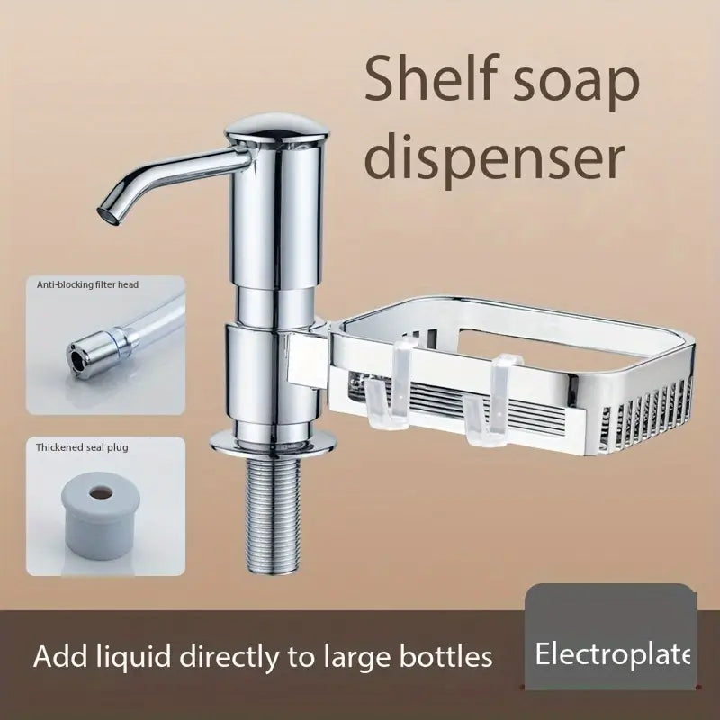 Universal kitchen soap Dispenser