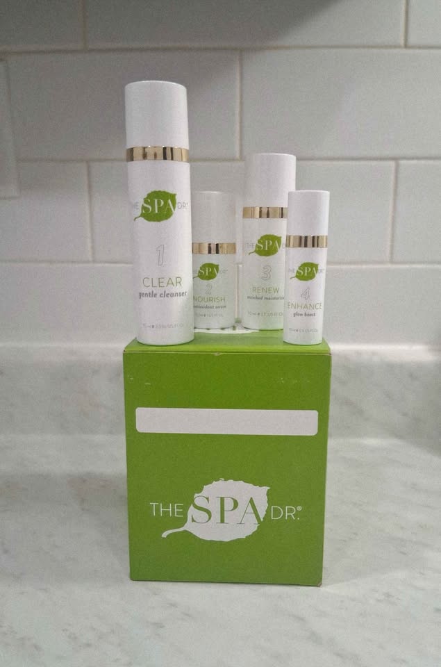 The Spa Doctor 4 step skin care set