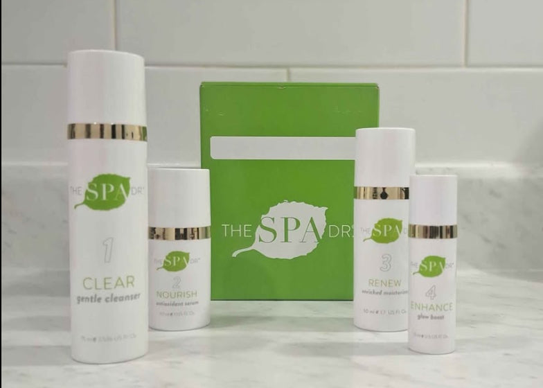 The Spa Doctor 4 step skin care set