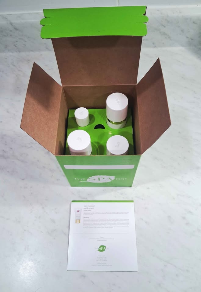 The Spa Doctor 4 step skin care set