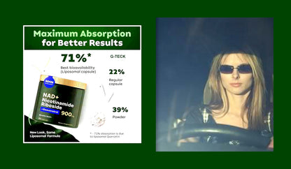 NAD with anti-aging ingredients